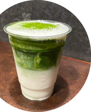 ホワイトクリーミー抹茶ラテ